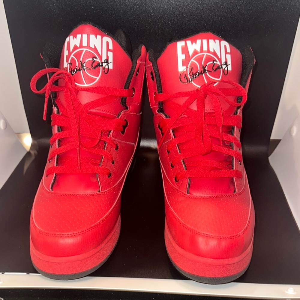 Red Athletic Shoes never worn